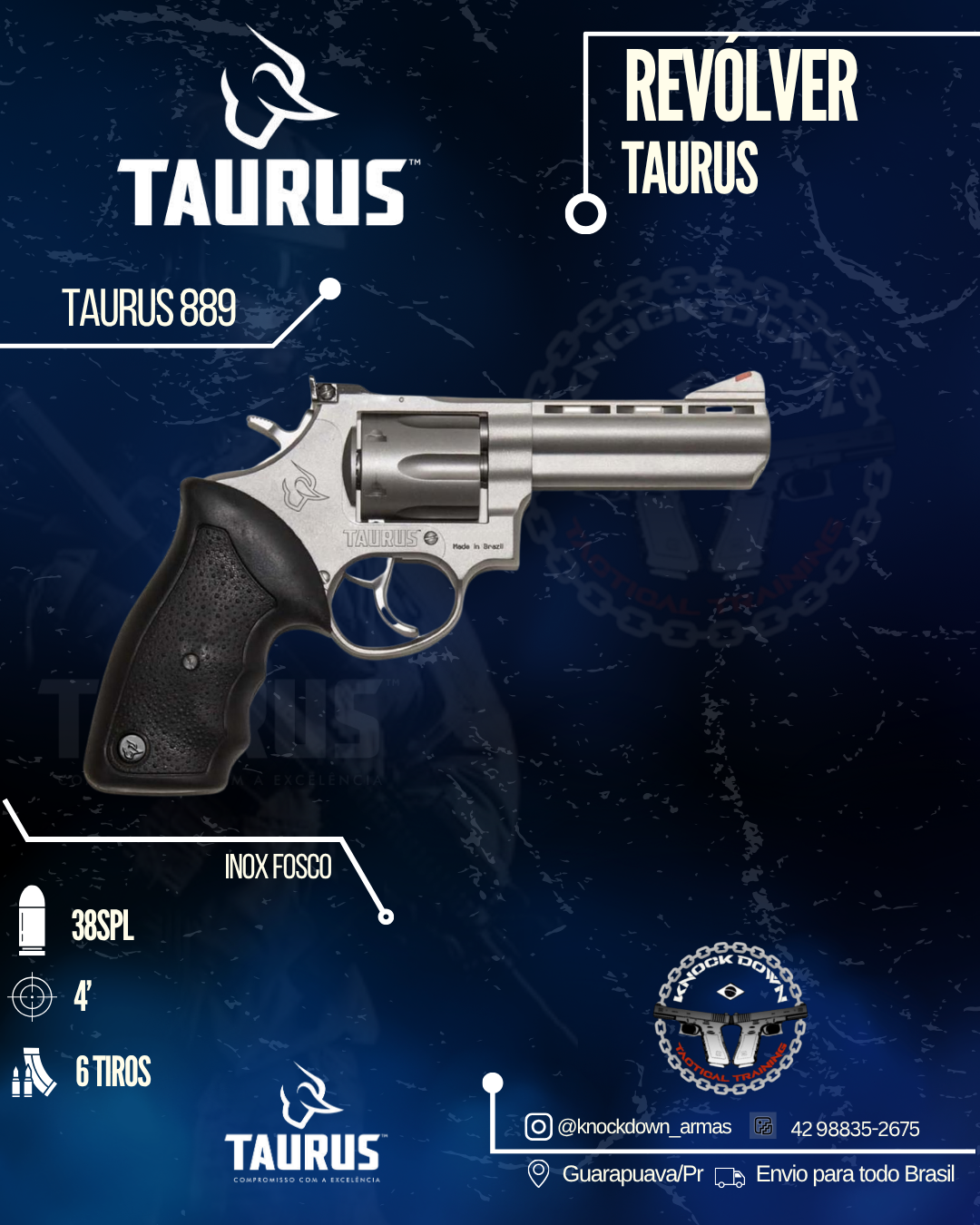 REVÓLVER TAURUS 889