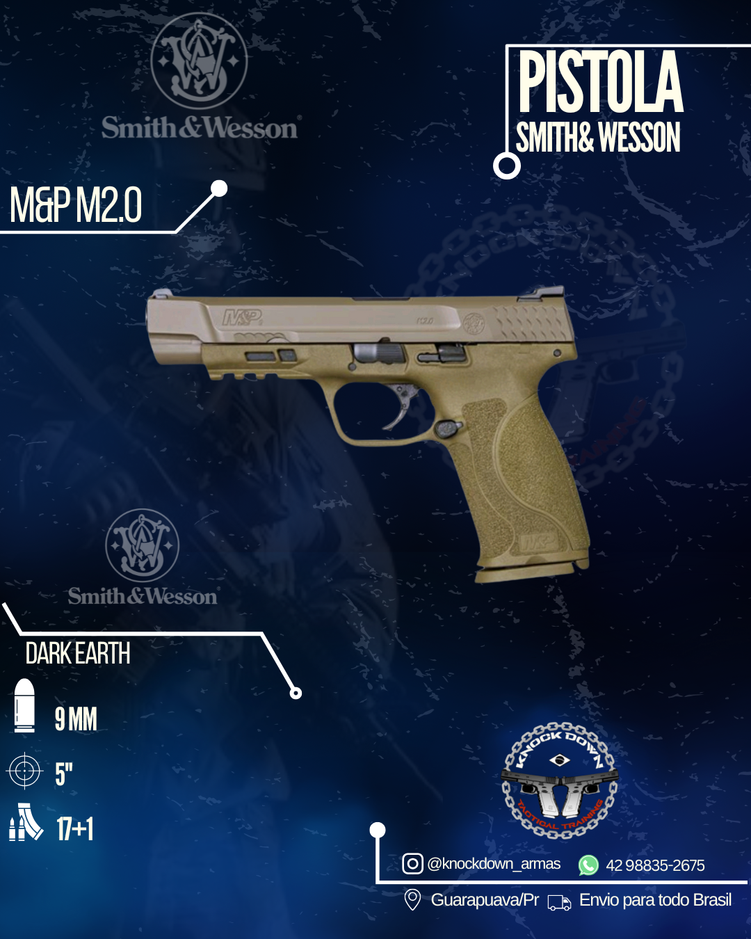 Pistola Smith & Wesson M&P M2.0