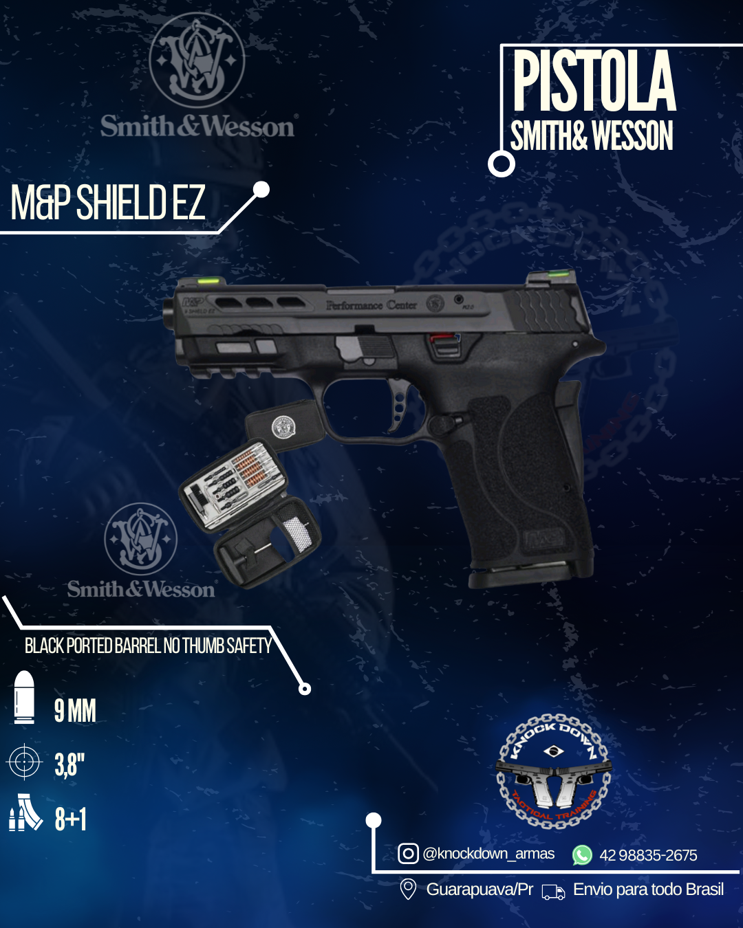 Pistola Smith & Wesson M&P SHIELD EZ