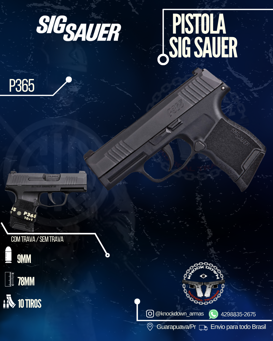 Pistola Sig Sauer P365
