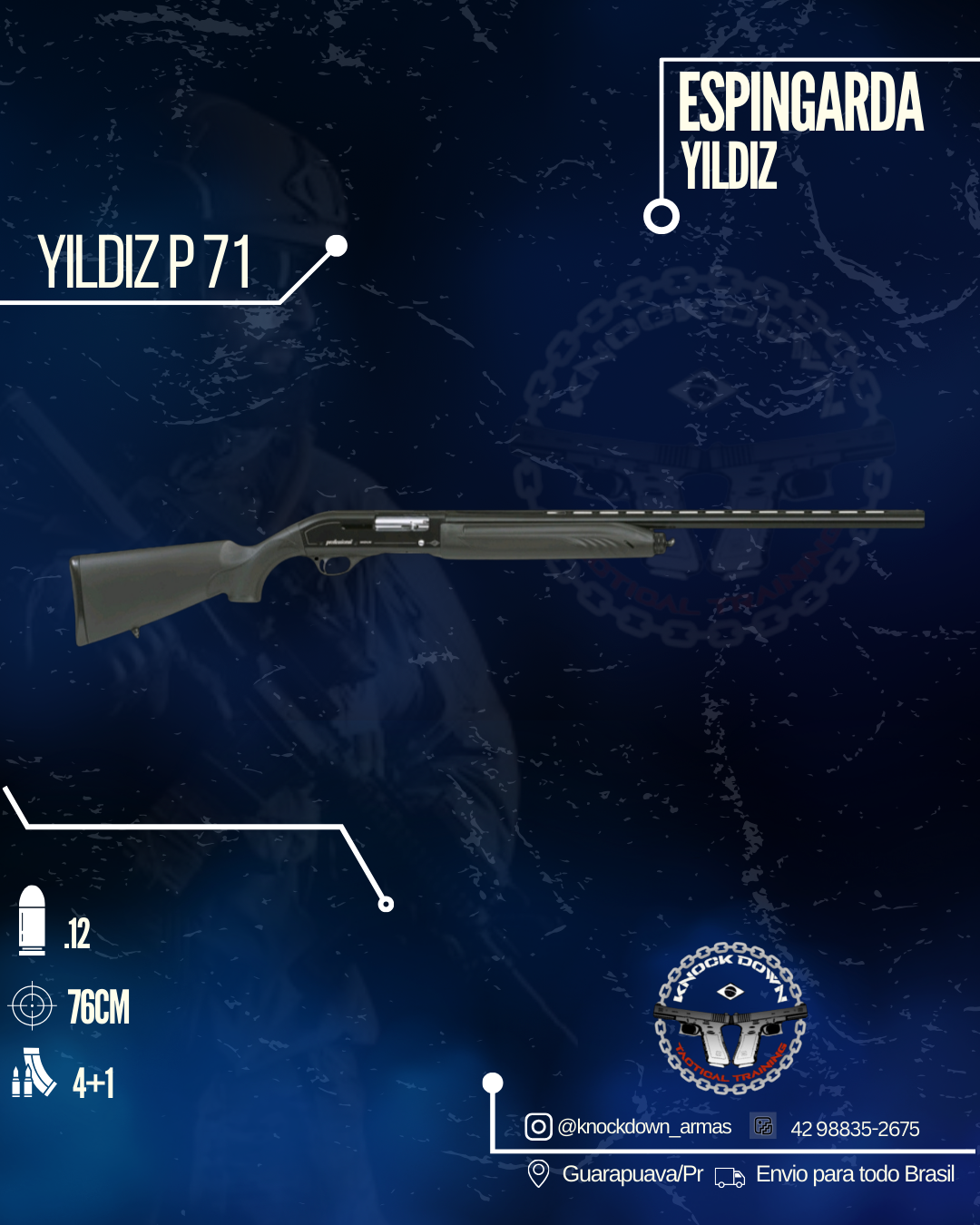 Espingarda Yildiz P 71