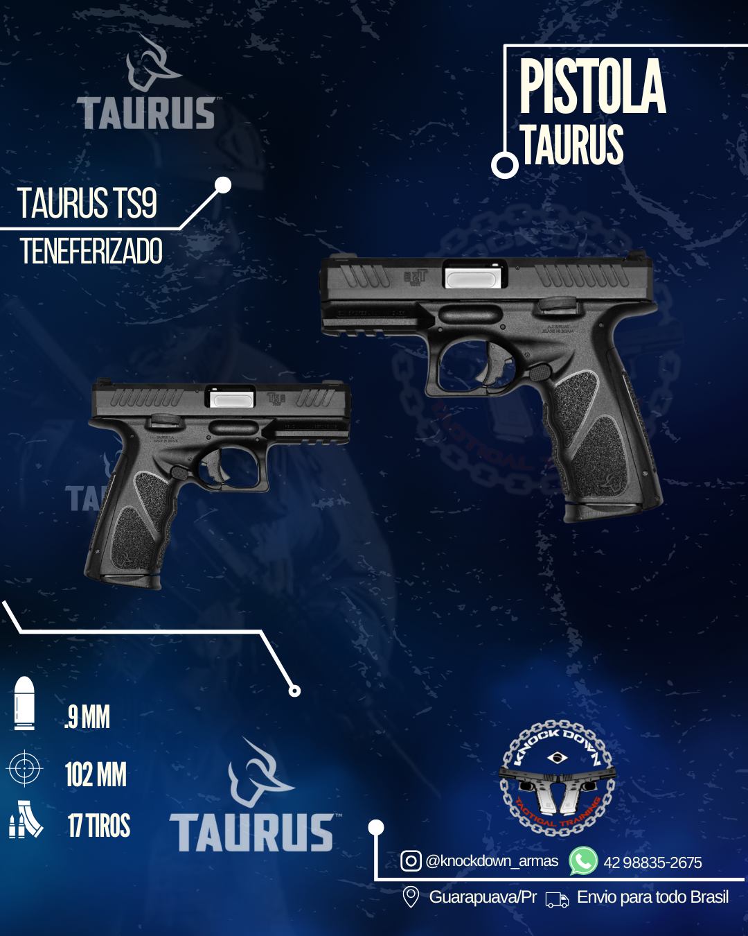 Pistola Taurus TS9