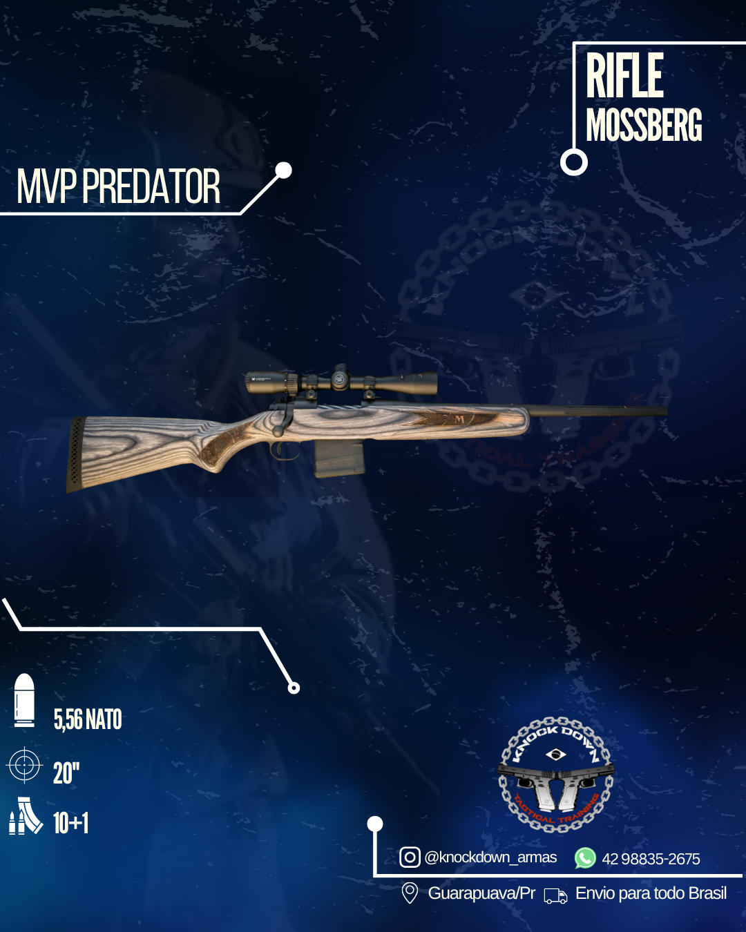Rifle Mossberg MVP PREDATOR