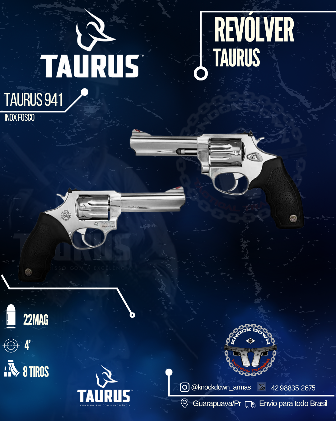 REVÓLVER TAURUS 941