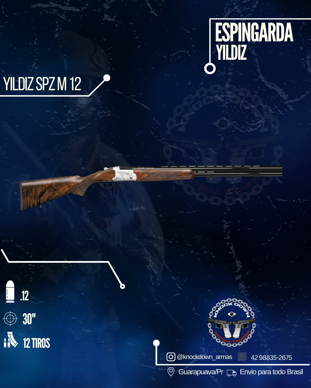 Espingarda Yildiz SPZ M 12