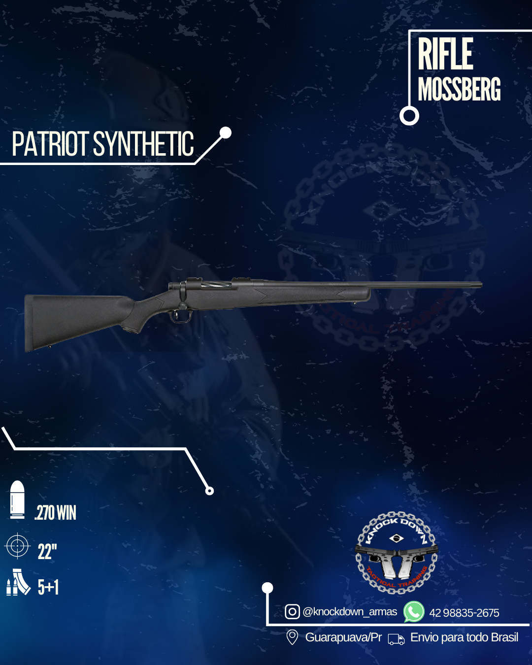Rifle Mossberg PATRIOT SYNTHETIC