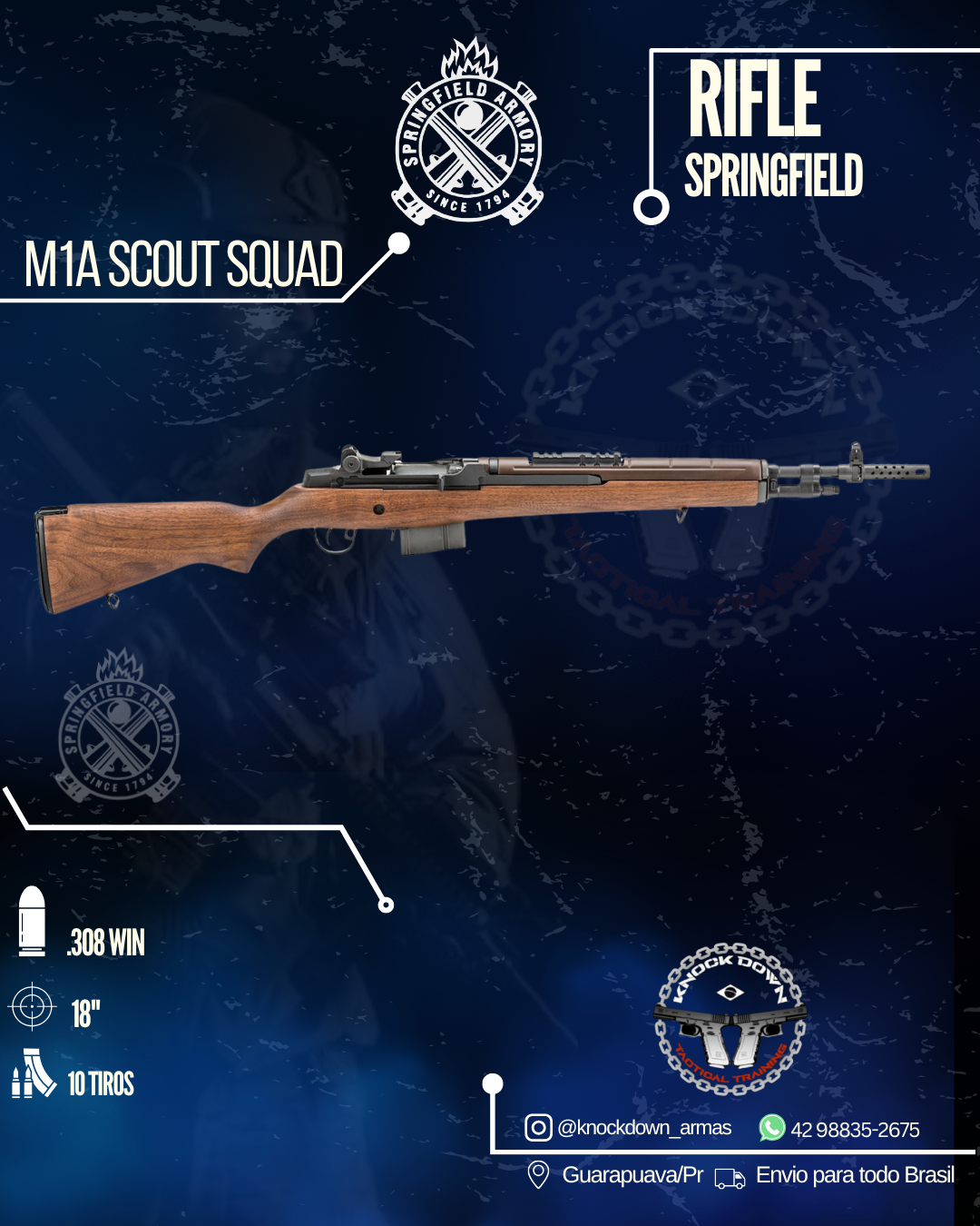 Rifle Springfield M1A SCOUT SQUAD