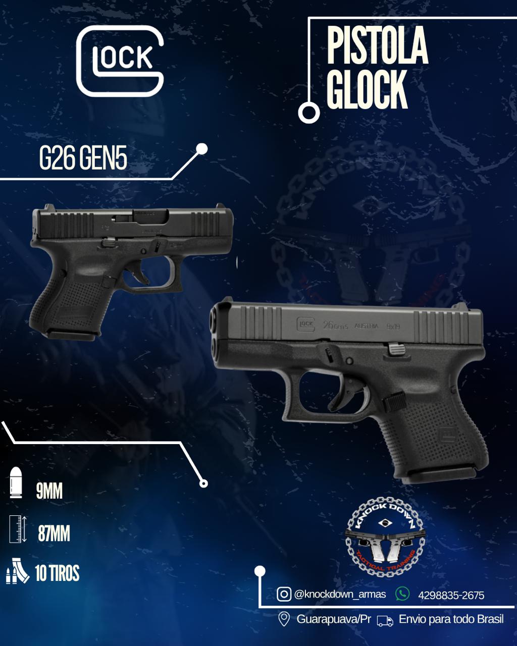 PISTOLA GLOCK G26 GEN 5