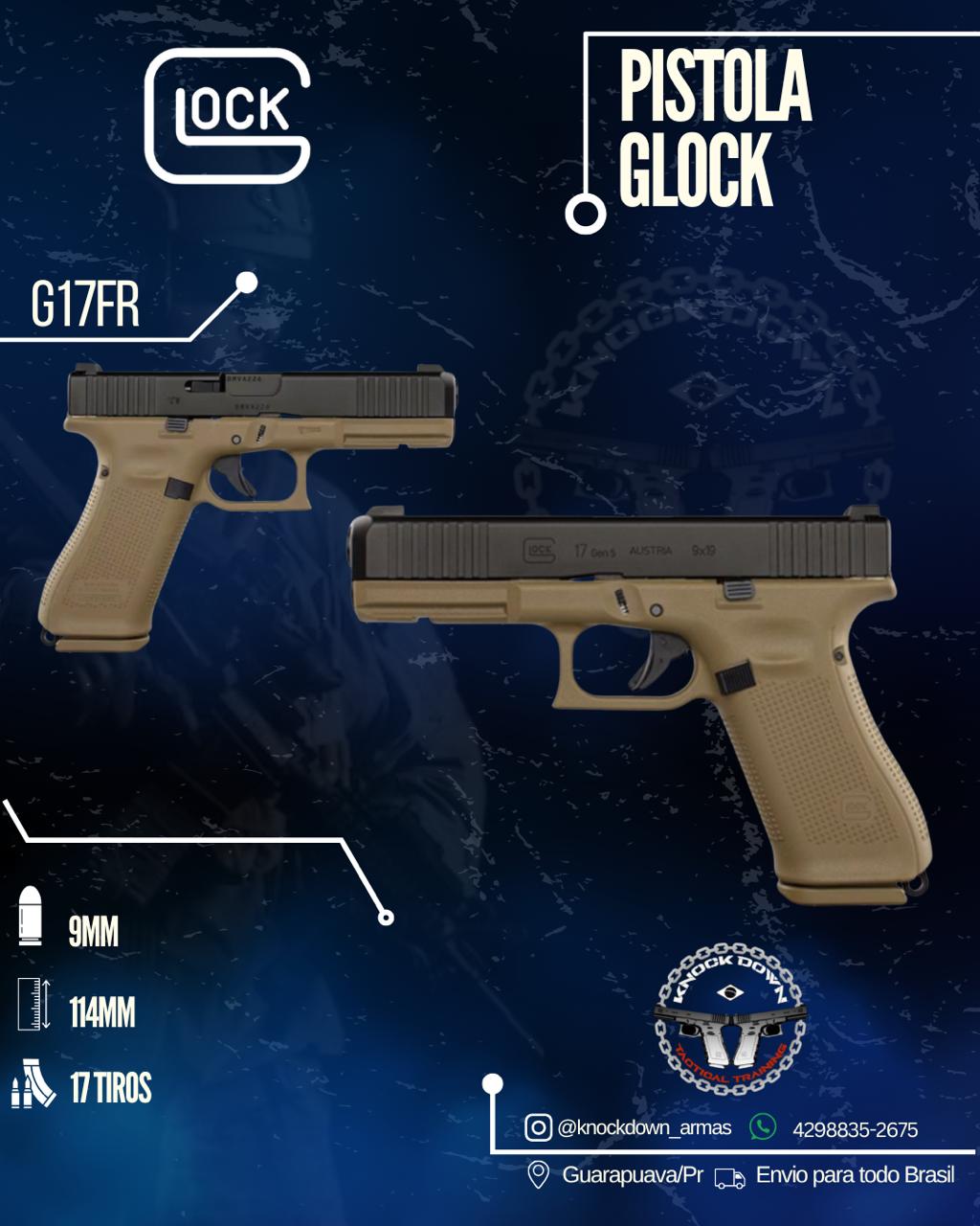 PISTOLA GLOCK G17FR