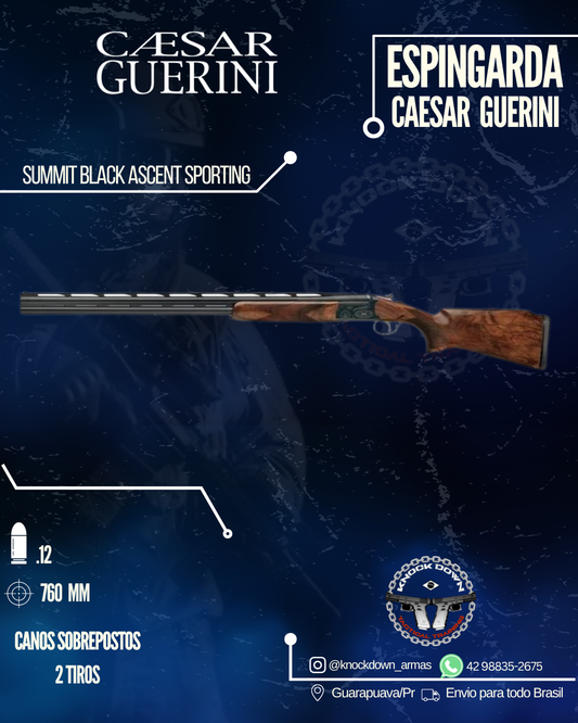 Espingarda Caesar Guerini SUMMIT BLACK ASCENT SPORTING