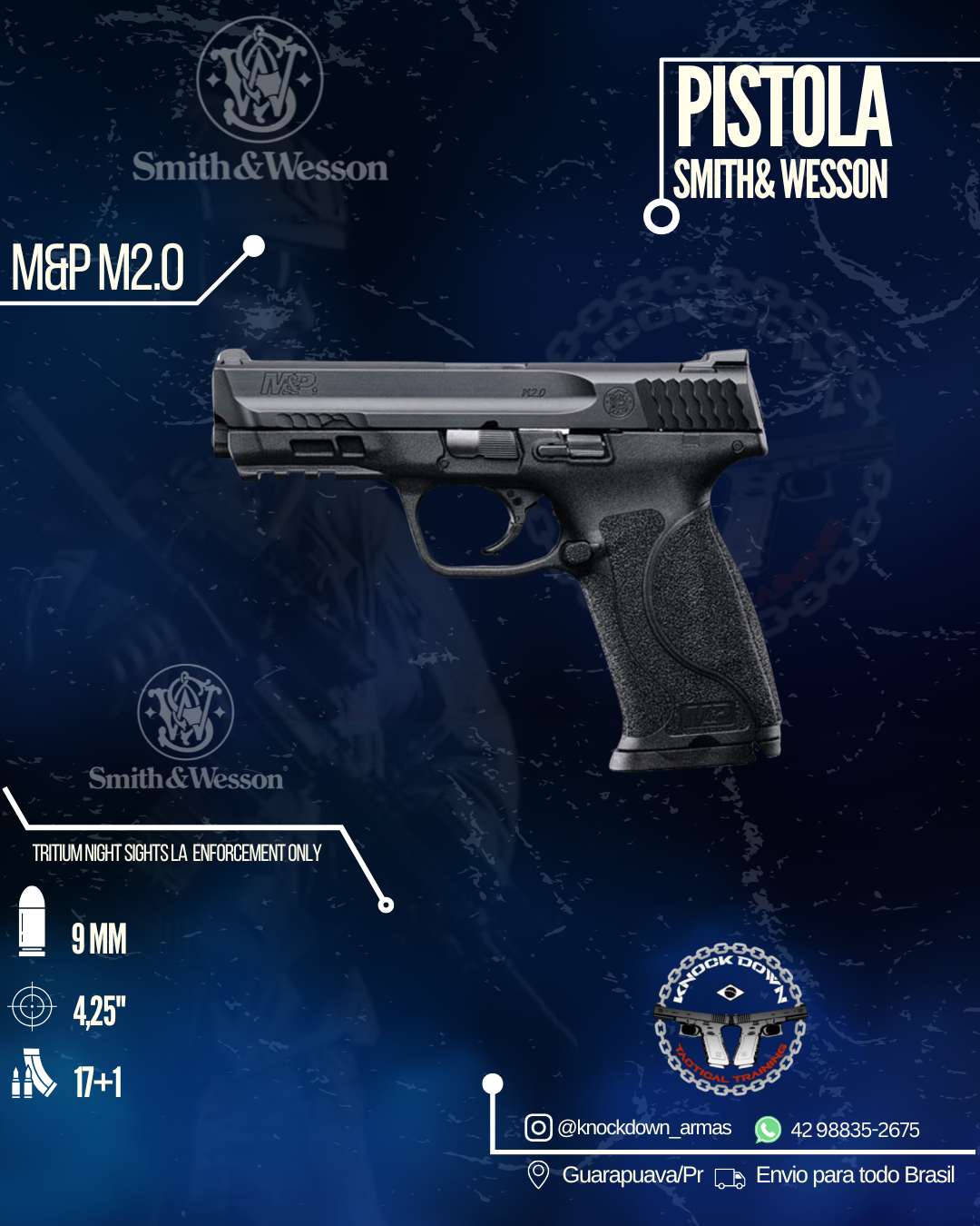 Pistola Smith & Wesson M&P M2.0