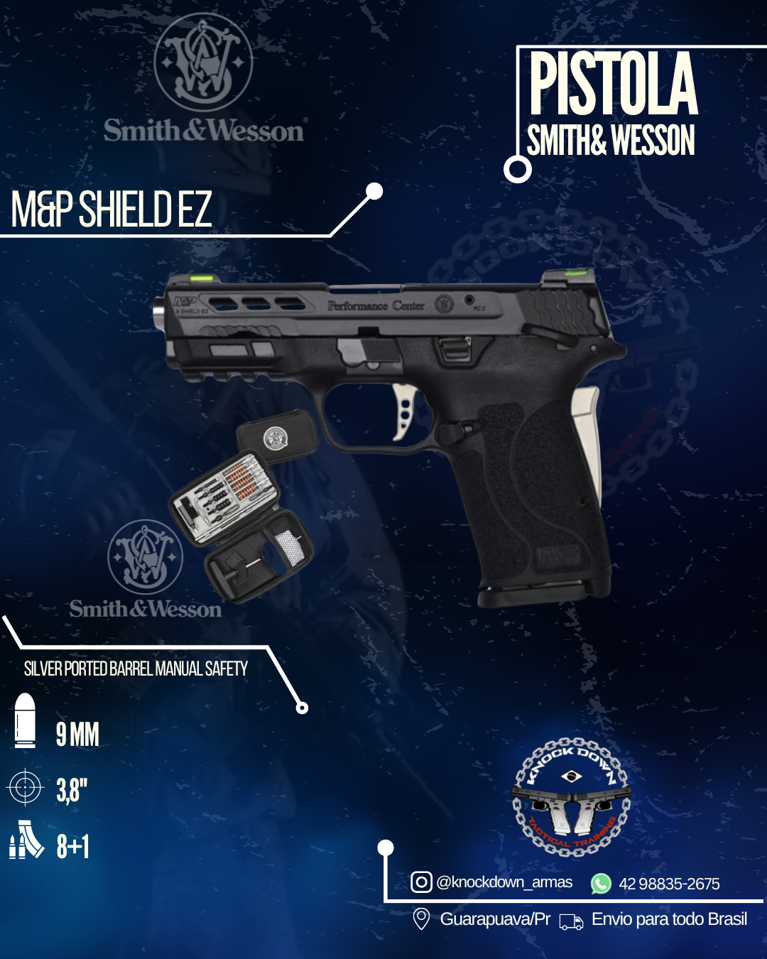 Pistola Smith & Wesson M&P SHIELD EZ