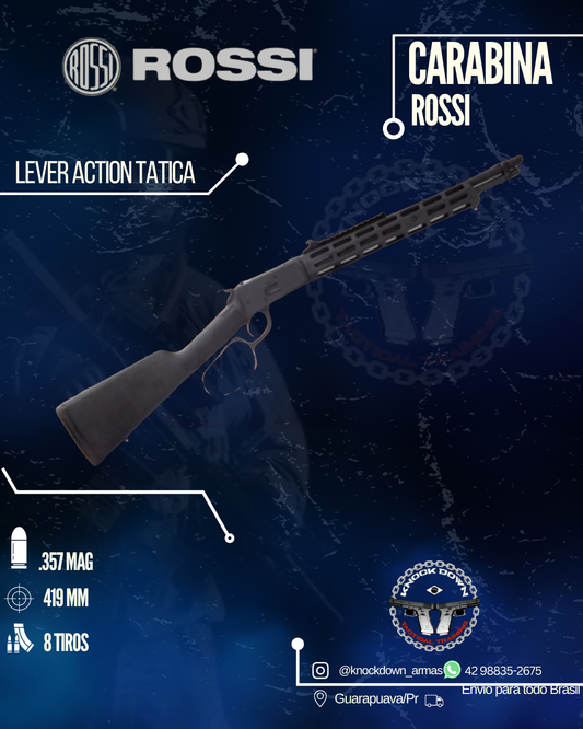 Carabina Rossi LEVER ACTION TATICA