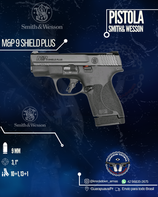 Pistola Smith & Wesson M&P 9 SHIELD PLUS