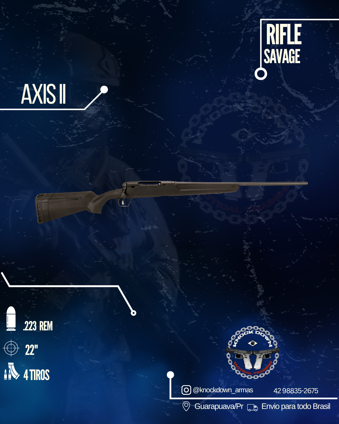 Rifle Savage AXIS II