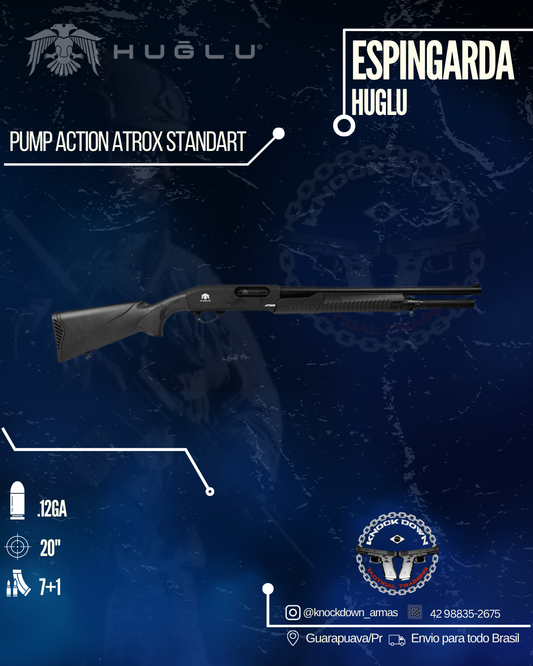 Espingarda Huglu PUMP ACTION ATROX STANDART
