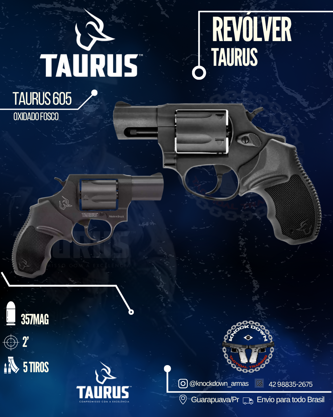 REVÓLVER TAURUS  605