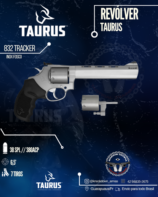 REVÓLVER TAURUS 832 TRACKER