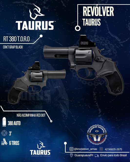 REVÓLVER TAURUS RT 380 T.O.R.O