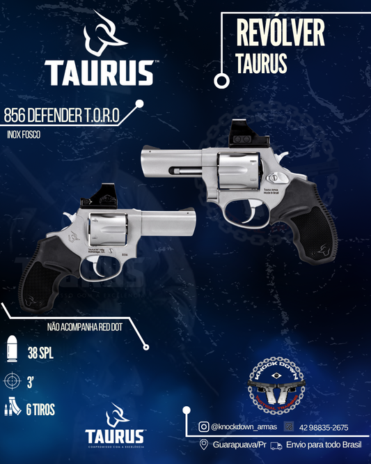 REVÓLVER TAURUS 856 DEFENDER T.O.R.O