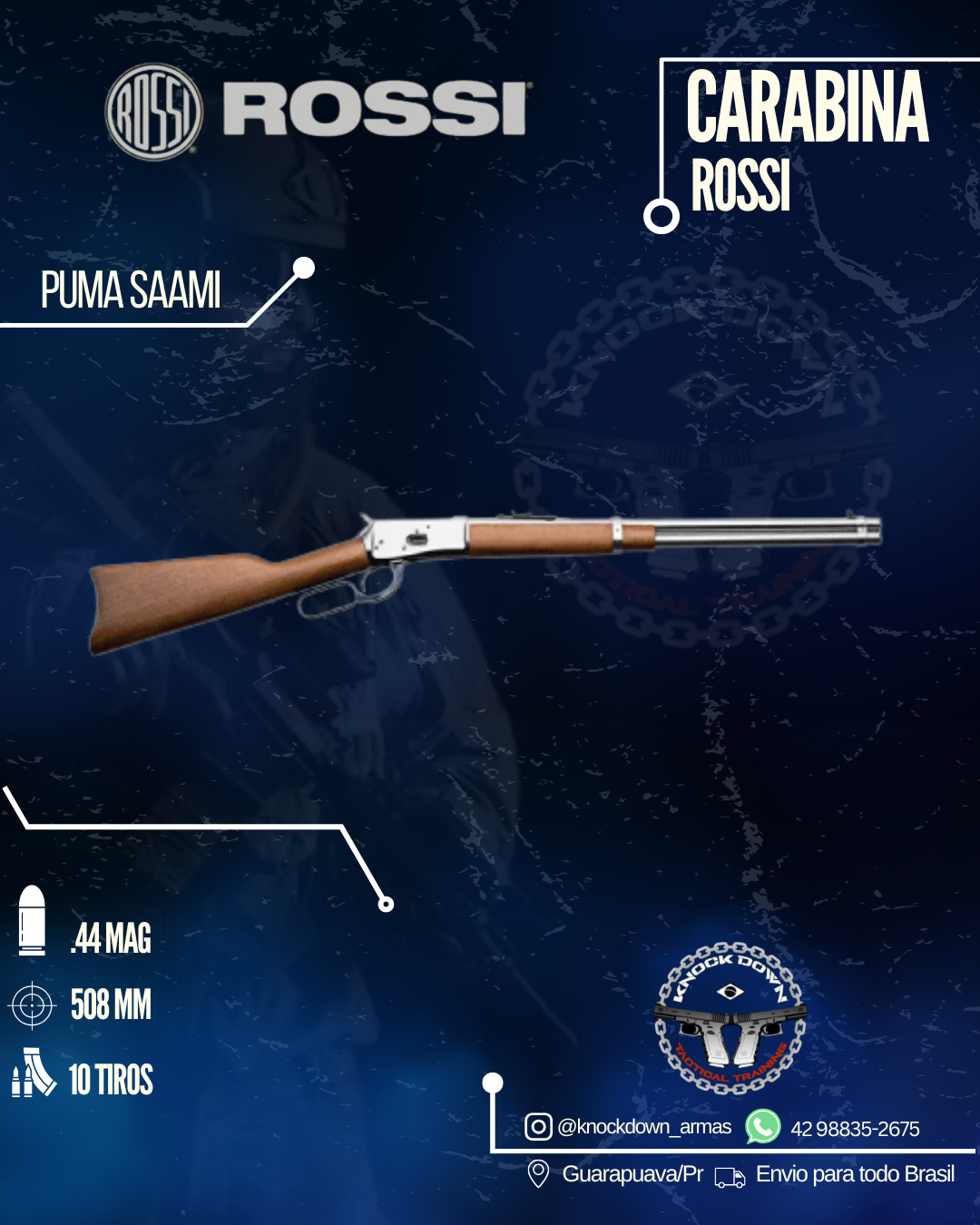 Carabina Rossi PUMA SAAMI