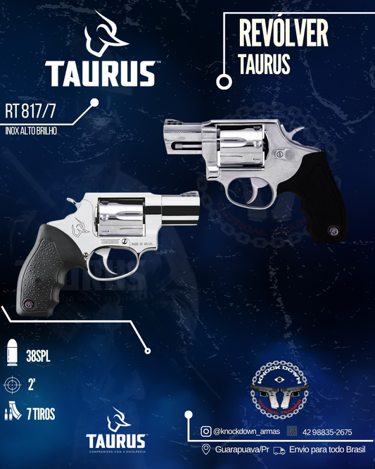 REVÓLVER TAURUS RT 817/7