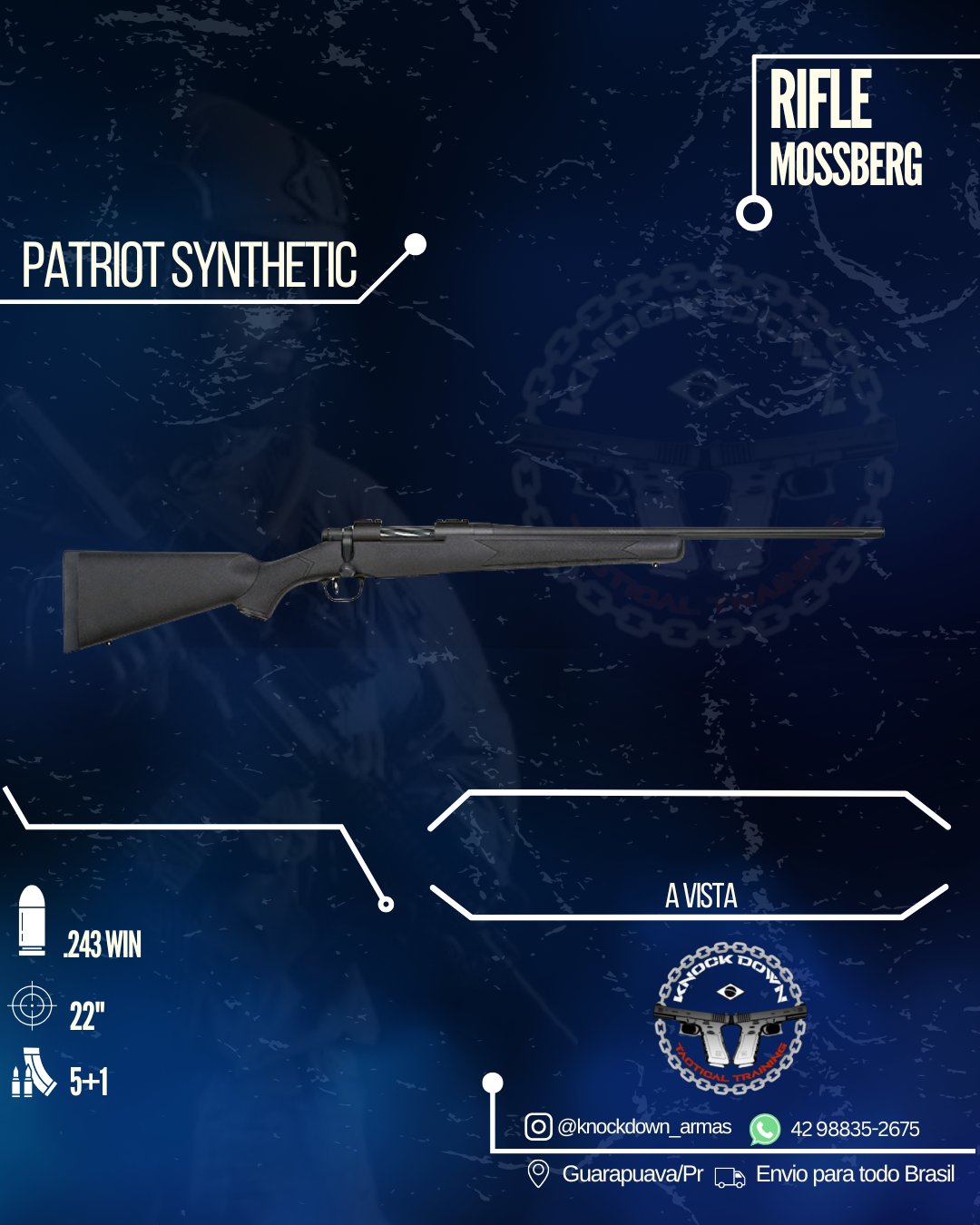Rifle Mossberg PATRIOT SYNTHETIC