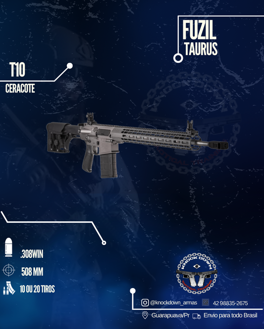 Fuzil Taurus T10 CERACOTE