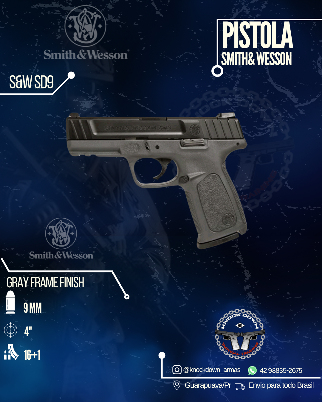 Pistola Smith & Wesson
