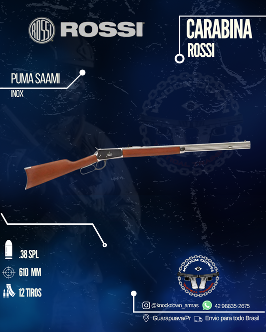 Carabina Rossi  PUMA SAAMI INOX