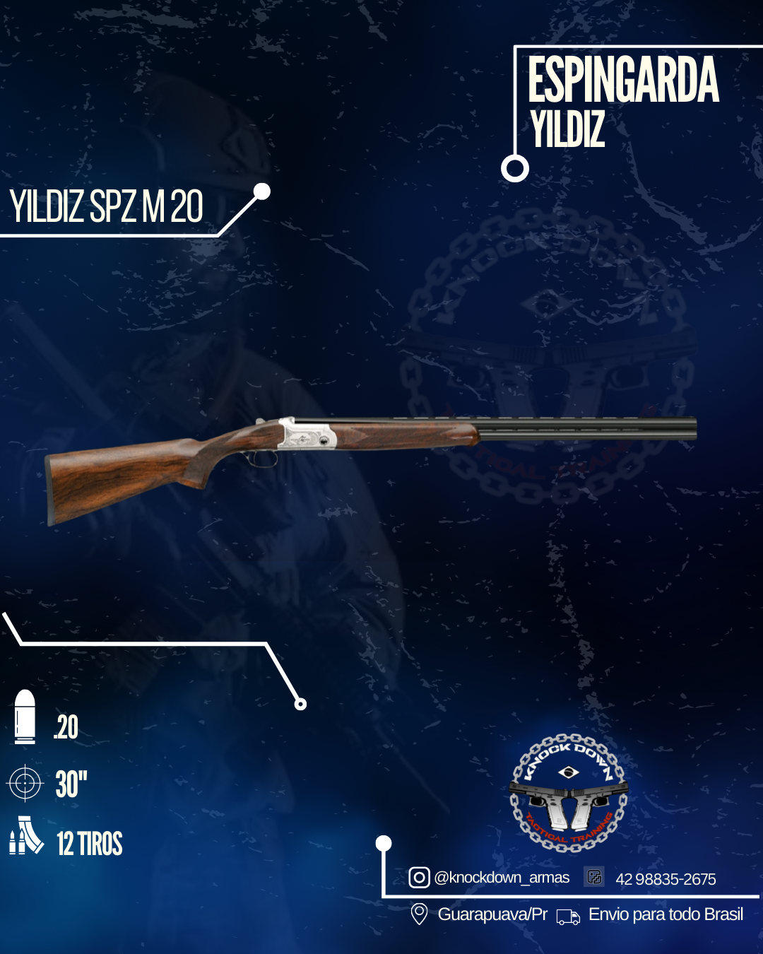 Espingarda Yildiz SPZ M 20