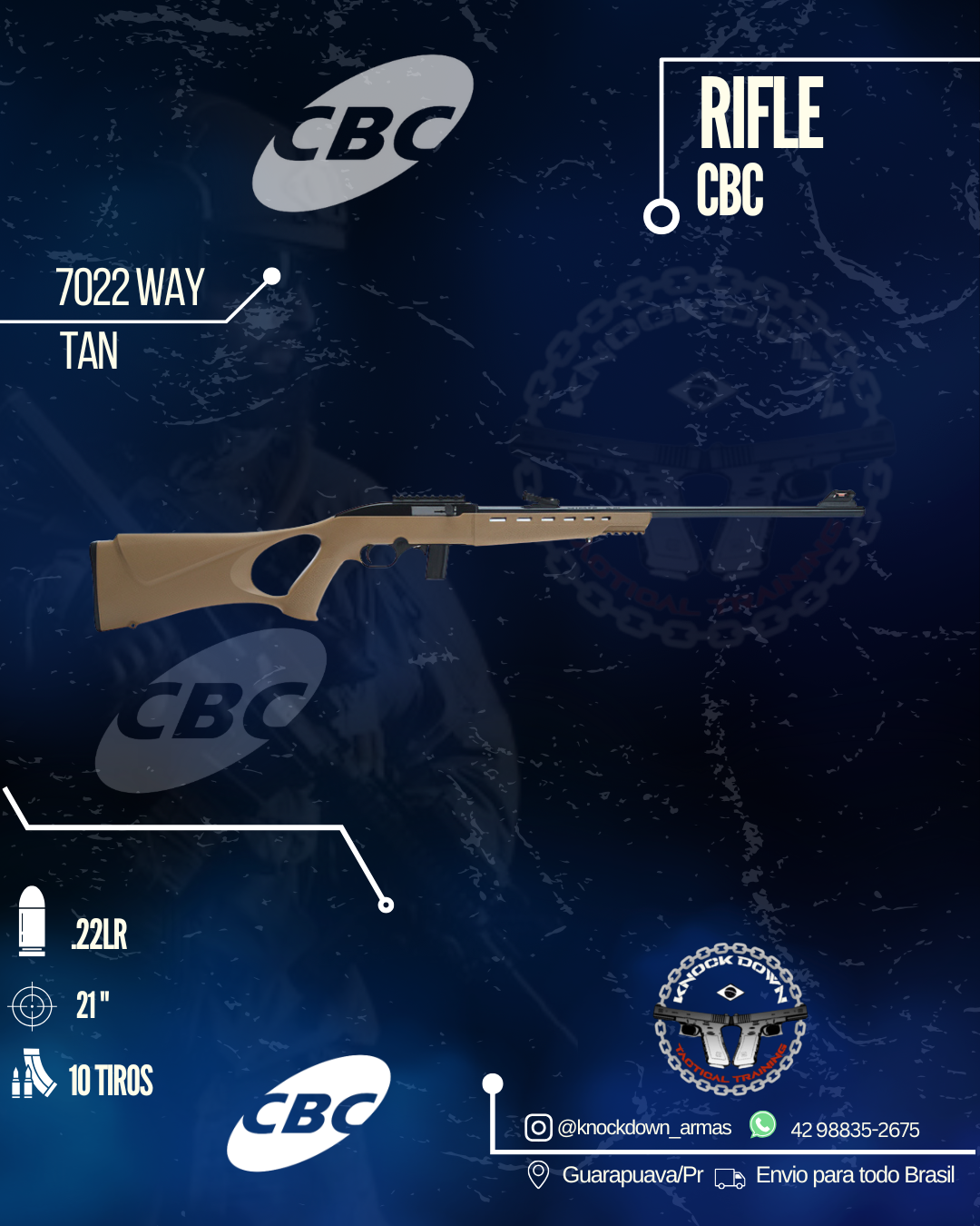 Rifle CBC 7022 Way