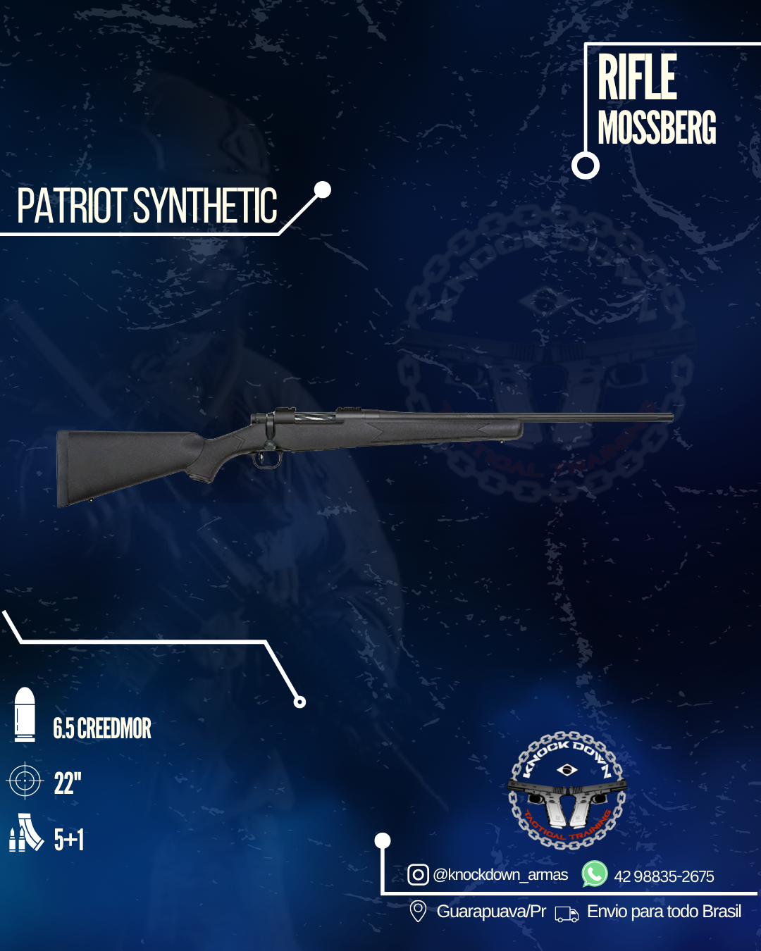 Rifle Mossberg PATRIOT SYNTHETIC