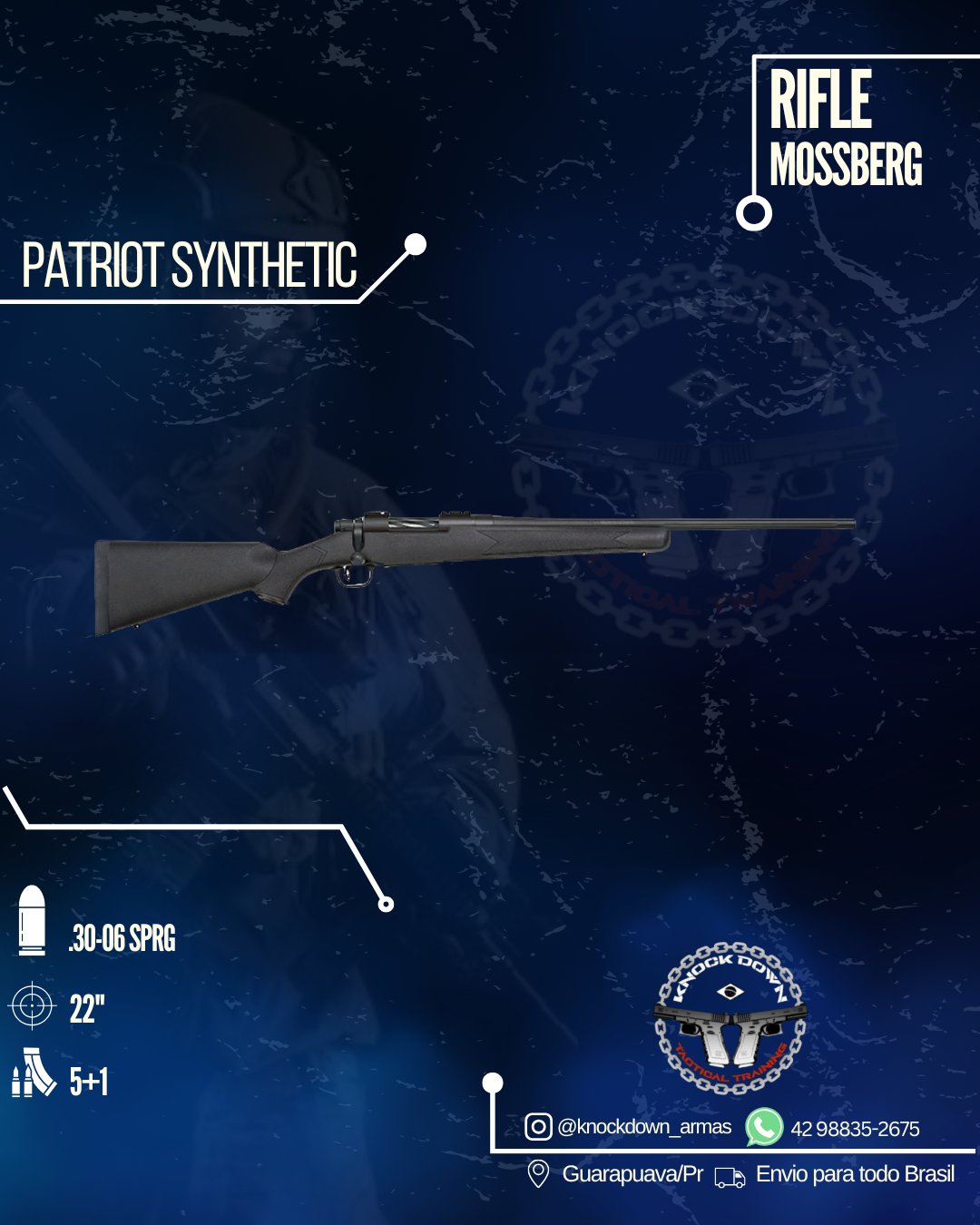 Rifle Mossberg PATRIOT SYNTHETIC