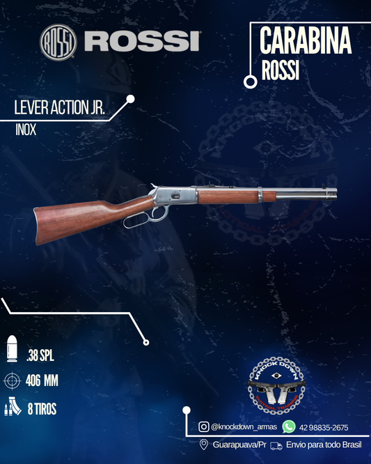 Carabina Rossi LEVER ACTION JR. INOX