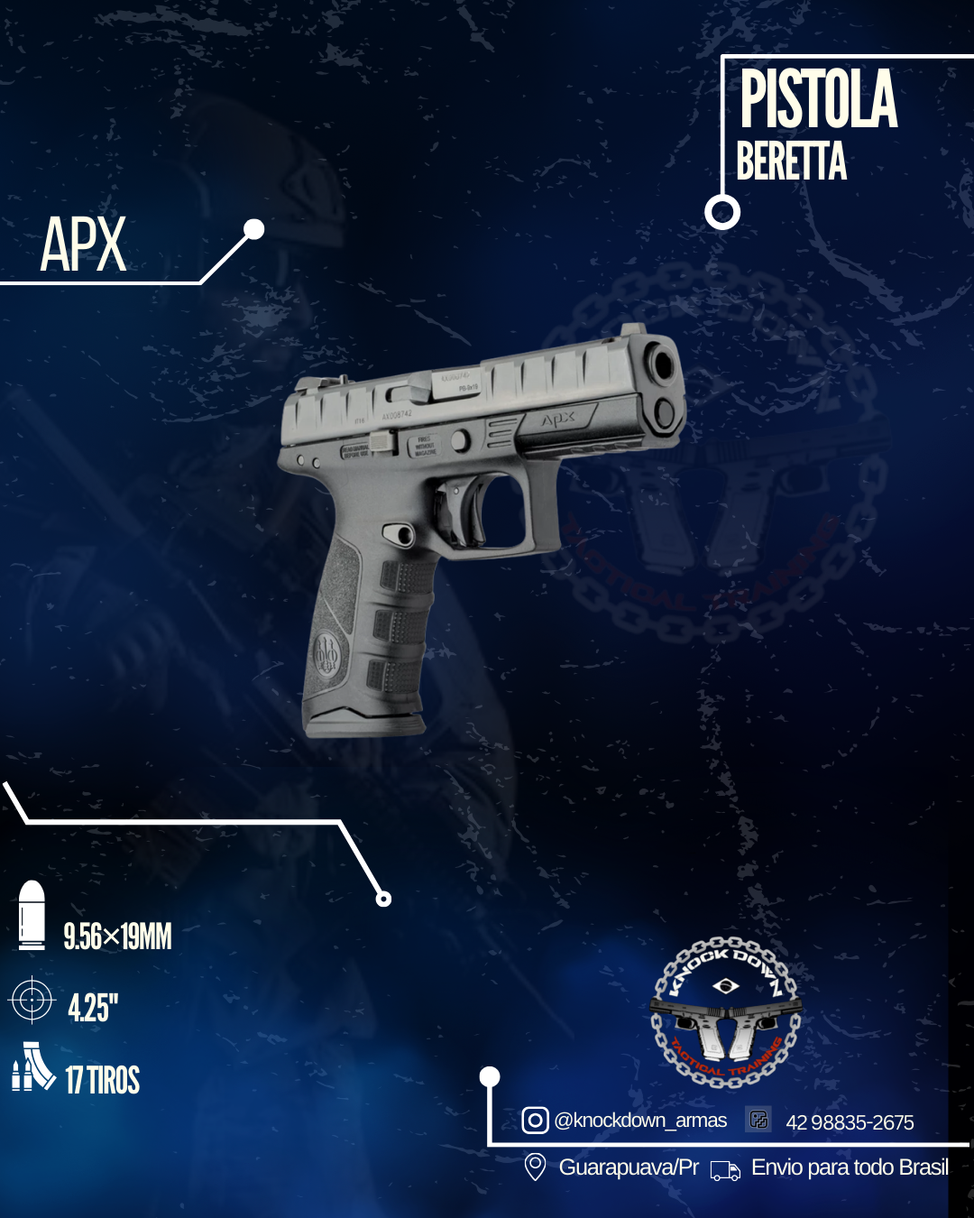 Pistola Beretta APX
