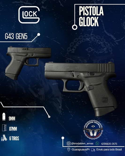 PISTOLA GLOCK G43 GEN 5