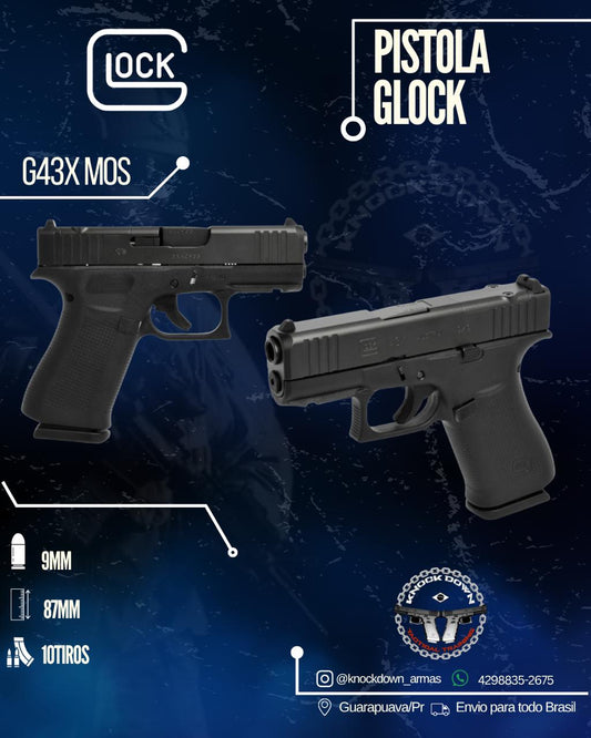 PISTOLA GLOCK 43X MOS