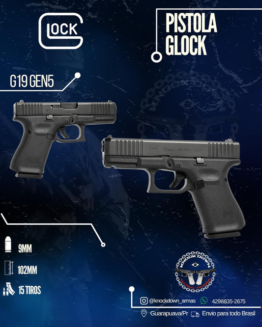 PISTOLA GLOCK G19 GEN 5