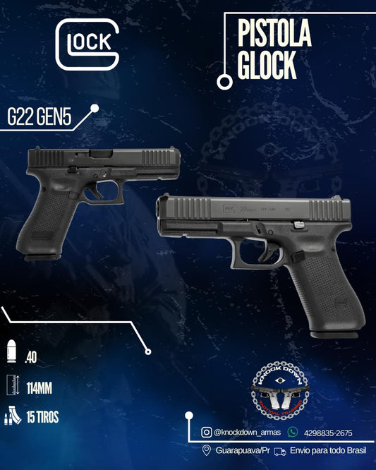 PISTOLA GLOCK G22 GEN5