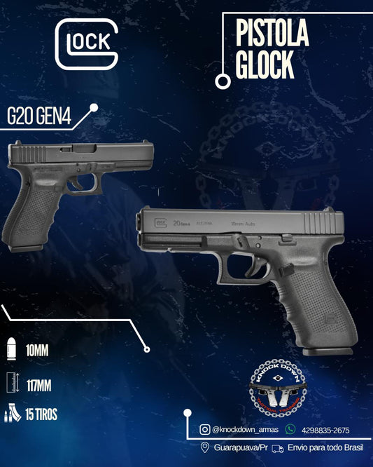 PISTOLA GLOCK G20 GEN 4
