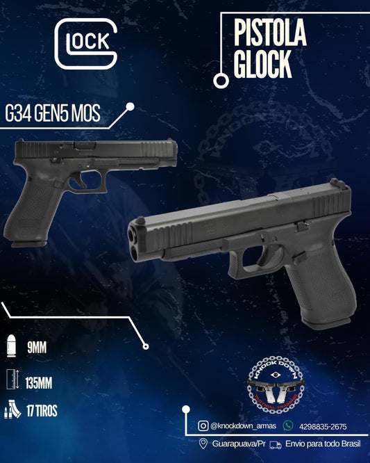 PISTOLA GLOCK G34 GEN 5 MOS